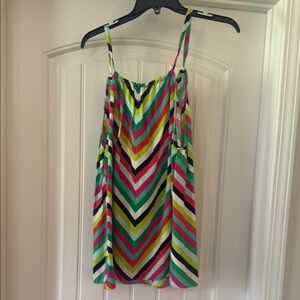 Crown & Ivy Multicolor Strappy Top